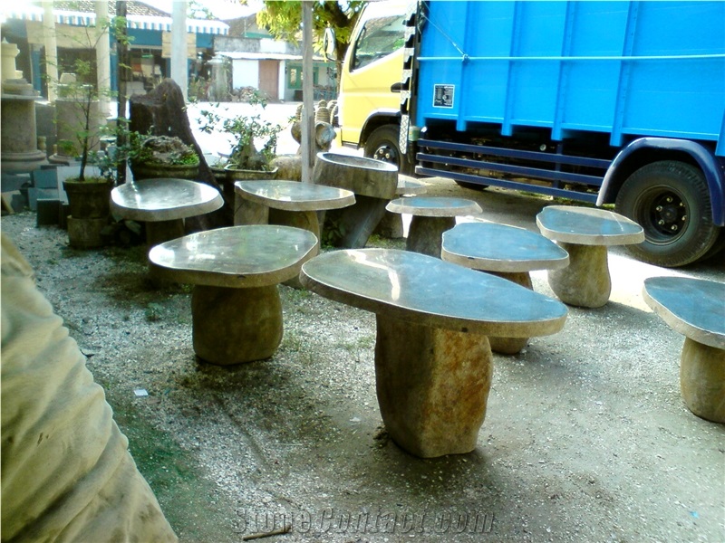 Perlato Indonesia Limestone Exterior Table
