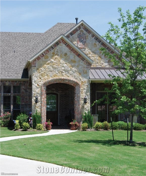 Cream Granbury Building, Walling