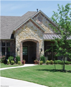 Cream Granbury Building, Walling