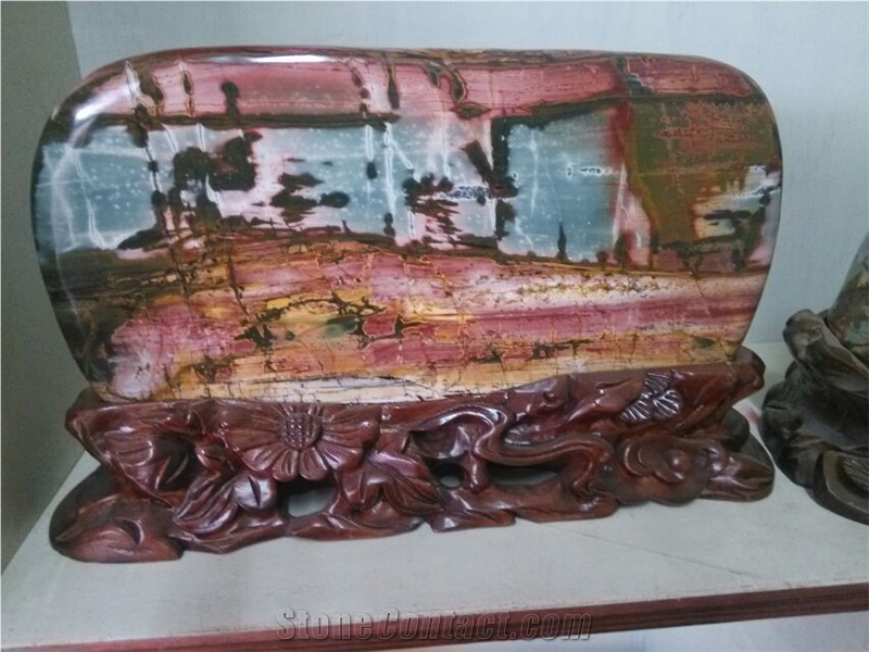 Golden Cobra Marble Art Work