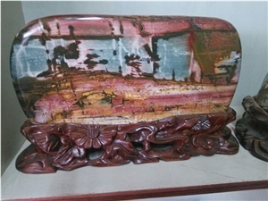 Golden Cobra Marble Art Work