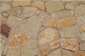Chateau Cut Autumn Blend Sandstone Building Wall Chateau Cut Autumn Blend Sandstone Building Wall