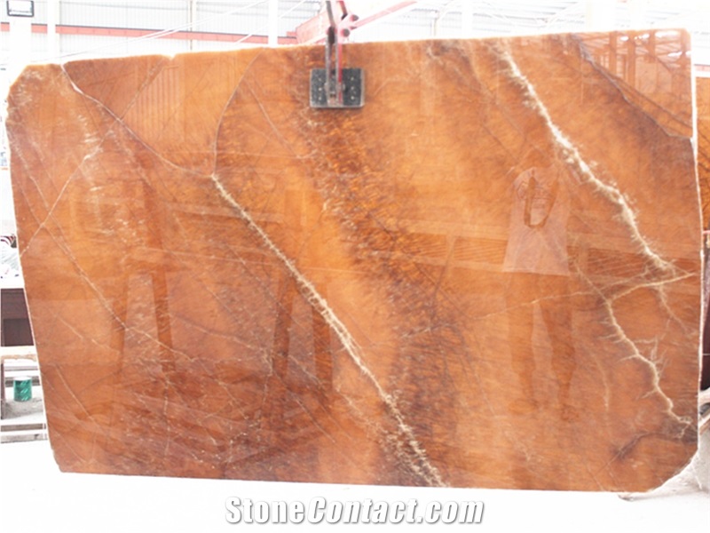 Golden Onyx Slab & Tiles, China Brown Onyx