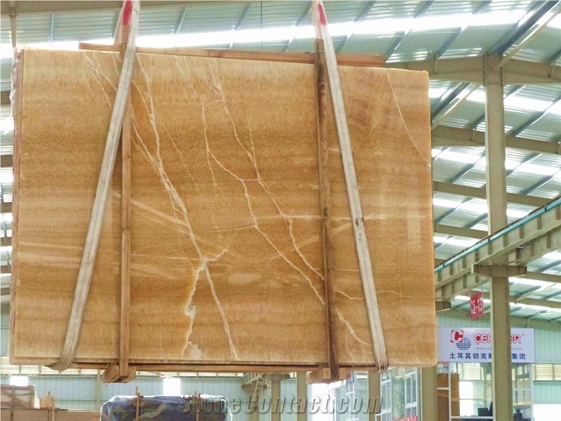 Yellow Honey Onyx Slab Price