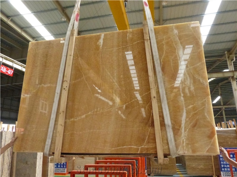 Yellow Honey Onyx Slab Price