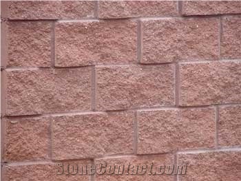 Jacobsville Redstone Tm Building Wall