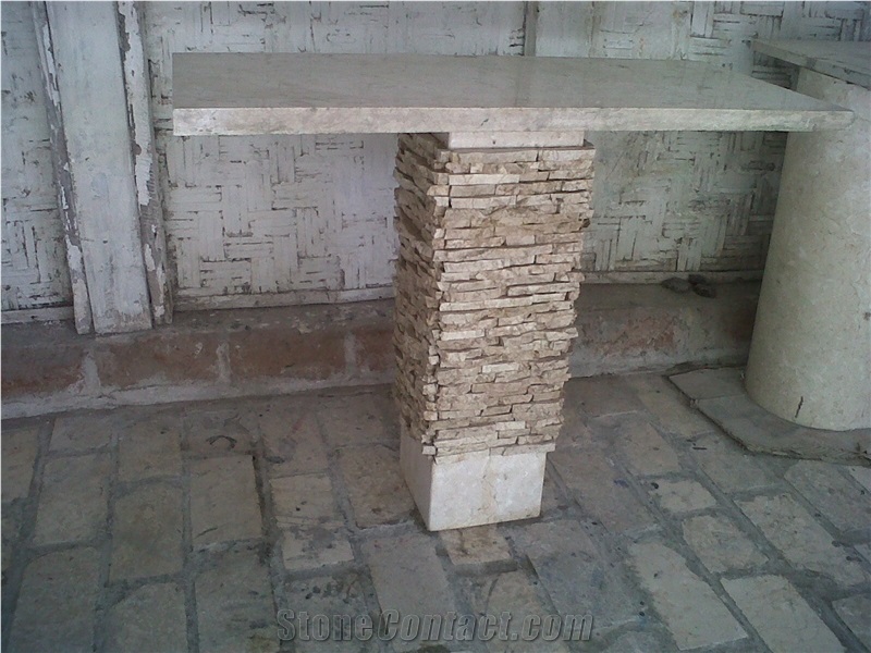 Natural Stone Tea Table