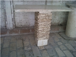 Natural Stone Tea Table