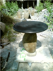 Natural Stone Tea Table