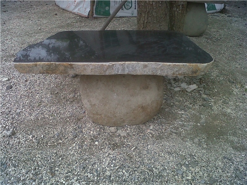 Natural Stone Tea Table