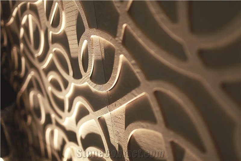 Lazos - Limestone Bahamas 3d Wall Panels