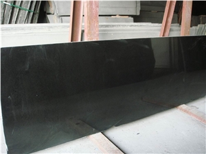 Mongolia Black Granite Slabs, China Black Granite