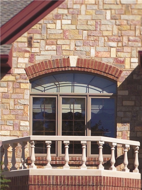 Indiana Buff Limestone Carved Balustrade