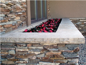 Mill Creek Cut Stone Wall Cap - Thermalled