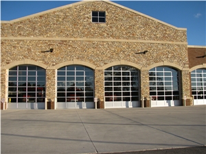 Silverdale Cut Stone Banding and Arches - Sanded Finish Silverdale Cut Stone Banding and Arches - Sanded Finish