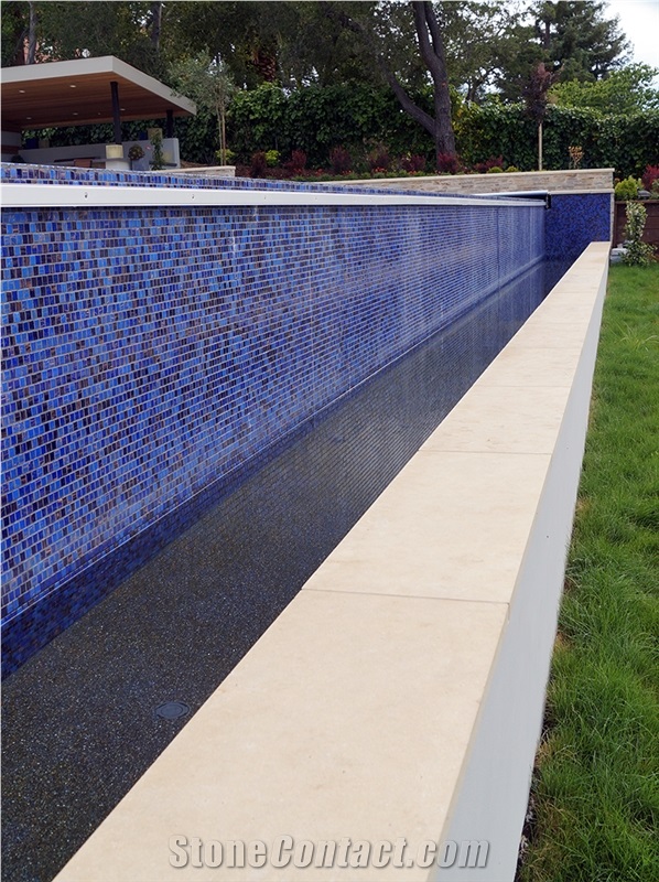 Silverdale Cut Stone Coping and Pool Terrace Paving