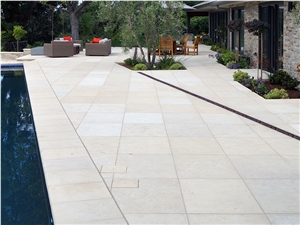Silverdale Cut Stone Coping and Pool Terrace Paving