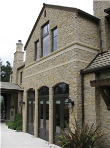 Texas Cream Window Surround, Parapet Cap and Arch