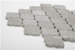 Cinderella Grey Marble Lantern Mosaic Tile