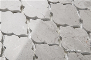 Cinderella Grey Marble Lantern Mosaic Tile