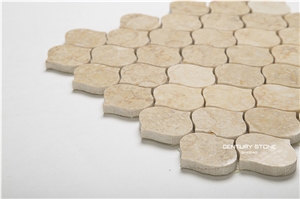 Giallo Atlantide Arabesque Mosaic Pattern