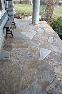 Chief Cliff Flagstone Terrace Pavement