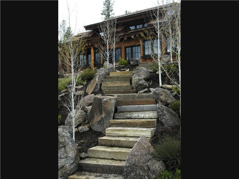 Frontier Sandstone Stair Treads