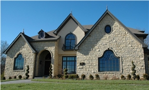 Pilgrim Limestone Masonry, Installing the Limestone Exterior Walls