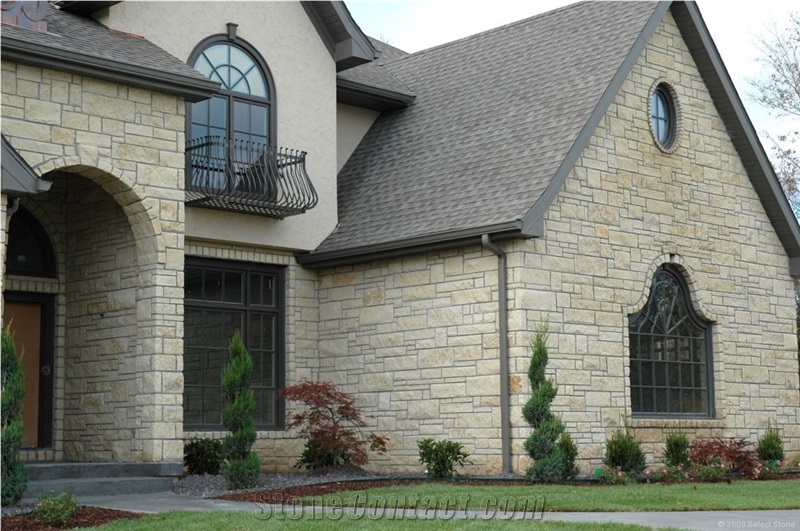 Pilgrim Limestone Masonry, Installing the Limestone Exterior Walls