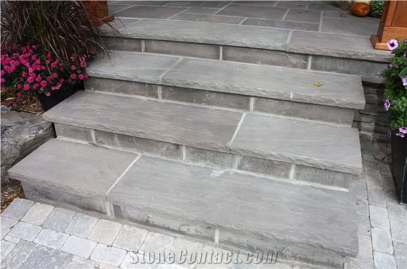Prospect Sandstone Sawn Chipped Edge Deck Stair Tiles