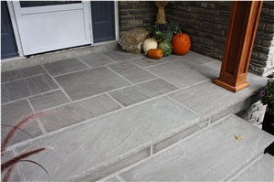 Prospect Sandstone Sawn Chipped Edge Deck Stair Tiles