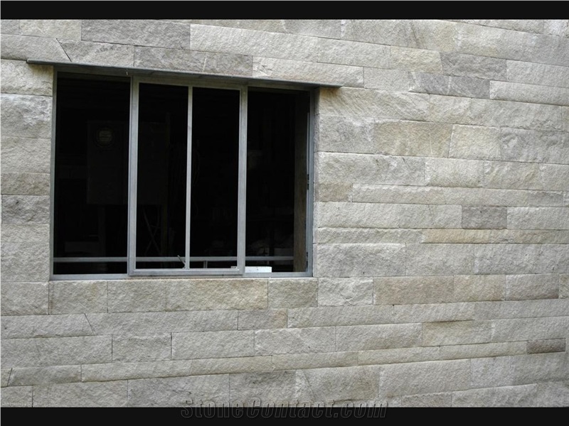 Wilkeson Sandstone Split Face Wall Cladding