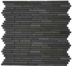 China Black Basalt Mosaic