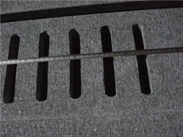 G684 Black Basalt Drain Grates,Raven Black Drain Grates/Black Pearl