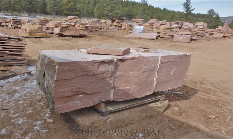 Lyons Red Sandstone Rough Blocks