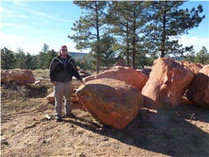 Lyons Red Sandstone Rough Blocks
