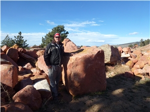 Lyons Red Sandstone Rough Blocks