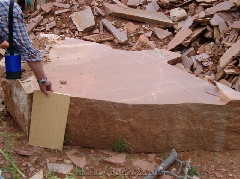 Lyons Red Sandstone Rough Blocks