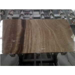 Natural Indoor Wall Tile Brown Onyx Tiles & Slabs