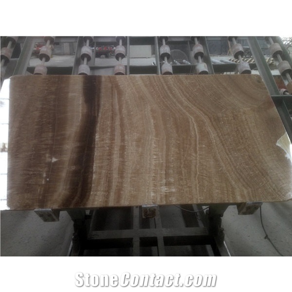 Natural Indoor Wall Tile Brown Onyx Tiles & Slabs