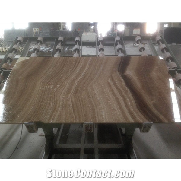 Natural Indoor Wall Tile Brown Onyx Tiles & Slabs