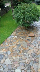 Cabinet Gorge Slate Irregular Flag Patio and Walk Way