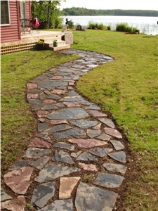 Cabinet Gorge Slate Irregular Flag Patio and Walk Way