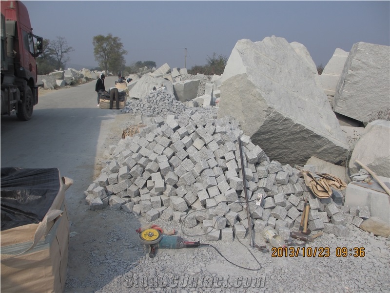 G341 Grey Granite Curbstone