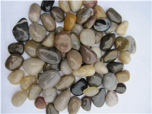High Polished Multicolor Pebbles, Natural Pebbles