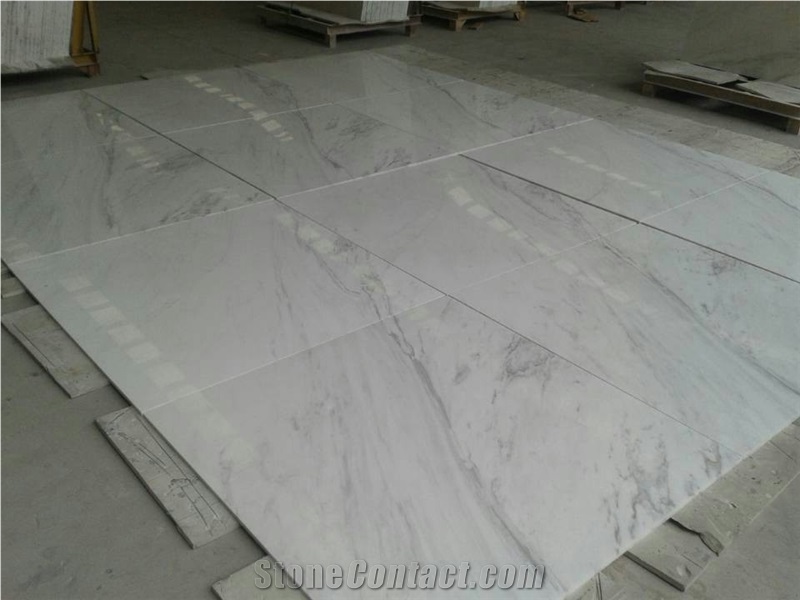 Volakas White,Drama White,Ajax Marble Tiles & Slabs,Greece White Marble