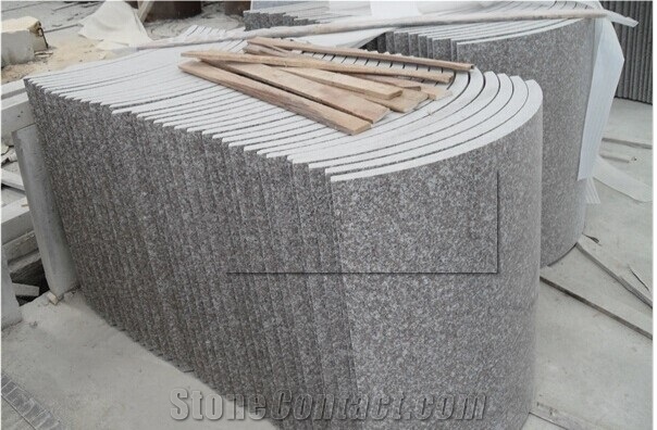 China G664 Pink Granite Polished Column
