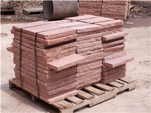Tumbled Lyons Red Sandstone Pavers