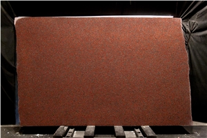 African Red Granite Polished Slabs