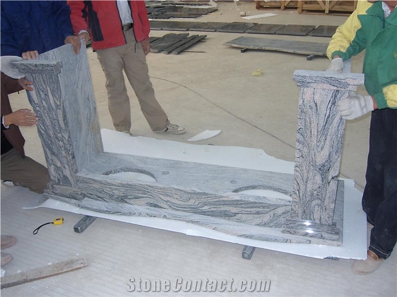 China Juparana Granite Bathroom Countertop, China Juparana Granite Vanity Countertops